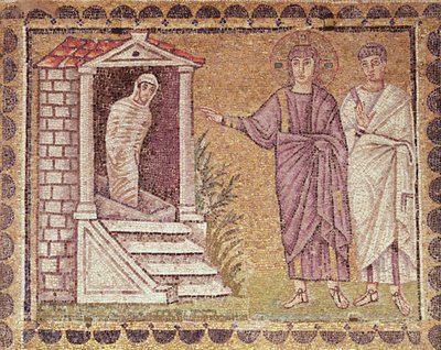 The Raising of Lazarus, Scenes from the Life of Christ by Byzantine School